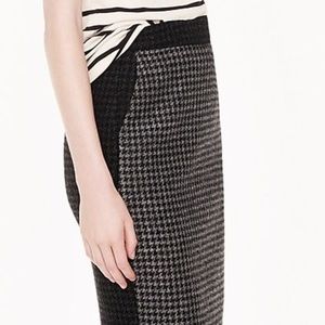 J. Crew Black Label Wool Pencil Skirt